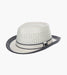 TYRONE FEDORA Poly Braided Pinch Front Hat