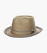 TYRONE FEDORA Poly Braided Pinch Front Hat