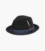 RIVEN FEDORA Wool Felt Pinch Front Hat