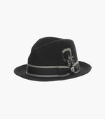 MACON FEDORA Wool Felt Pinch Front Hat