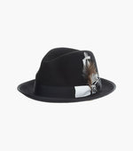 EVREN FEDORA Wool Felt Pinch Front Hat