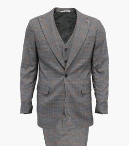 CROWE 3 Piece Vested Suit