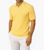 ISAAC Quarter Zip Polo Shirt