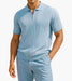 LOGAN Quarter Zip Polo Shirt