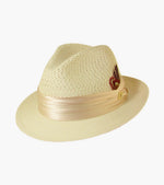 DUBLIN FEDORA Poly Braided Pinch Front Hat