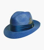 DUBLIN FEDORA Poly Braided Pinch Front Hat