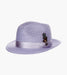 DUBLIN FEDORA Poly Braided Pinch Front Hat