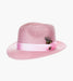 DUBLIN FEDORA Poly Braided Pinch Front Hat