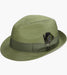 BELMONT FEDORA Poly Braid Pinch Front Hat