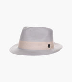CALEM FEDORA Poly Braid Pinch Front Hat