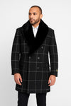 Overcoat With Fur Collar