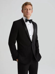 Mens Black Shawl Lapel Tuxedo