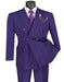 Purple Prom Suit - Purple Prom Outfit - Pinstripe Wide  Purple Prom  Tuxedo - Men's Tuxedo USA