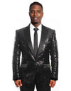 Black sequin blazer