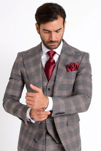 Classic Fit Single Breast Lapel Vest by Rossiman