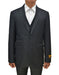 Mens 2 Button Peak Lapel Vested Prom Tuxedo in Black - Men's Tuxedo USA
