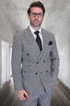 Black and White Suit