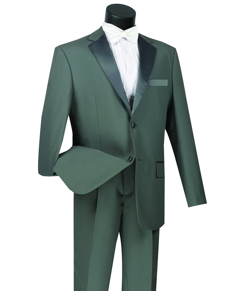 Designer Gray Prom Tuxedo - Grey Wedding Classic   Suit