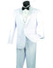 Mens Modern Fit Classic 2 button Tuxedo in White - Men's Tuxedo USA