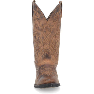 Laredo Maddie Tan Leather Round Toe Women Boots