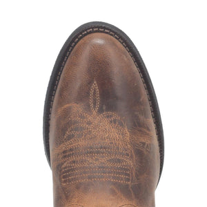 Laredo Maddie Tan Leather Round Toe Women Boots