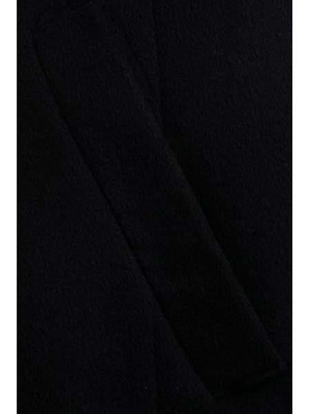 Men's Dress Coat 2 Buttons Luxury Three Quarter Length Cashmere Black Long Men's Dress Topcoat - Winter Coat