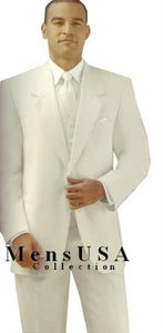 Ivory/Off White/Cream 2 Button Fashion Tuxedo