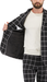 Harvy Black Mens 2 Button Slim Notch Lapel Suit