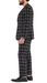 Harvy Black Mens 2 Button Slim Notch Lapel Suit