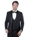 Statement Men's Navy Shawl Lapel 100% Wool Vested Tuxedo - Men's Tuxedo USA