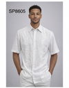 White Walking Suit