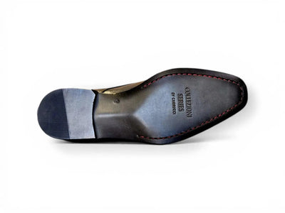 Carrucci Allen II Derby: Embossed Split Toe Leather Shoe