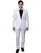 Mens Slim Fit Wool Peak Tuxedo in White - Men's Tuxedo USA