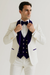 White and Royal Blue Prom Suit