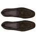 Zelli Sueded Goatskin Loafer with Crocodile Vamp in Nicotine