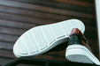 Zelli Vento Woven Crocodile Embossed Calfskin Sneakers in Cognac