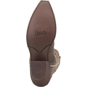 Laredo Zuri Brown Leather Snip Toe Women Boots
