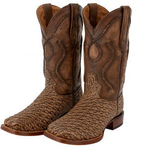 Dan Post Men's Stanley Leather Square Toe Boots - Tan