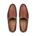 Mezlan Ostrich Leather Moccasin Slip-On Loafers