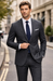 statement-men-s-2-piece-100-wool-modern-fit-textured-solid-suit-single-breasted-suit-jacket