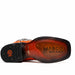 Marco Di Milano "Alabama" Orange Leather Loafers