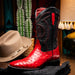 Marco Di Milano Alabama Red Leather Loafers