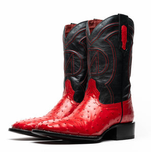 Marco Di Milano Alabama Red Leather Loafers