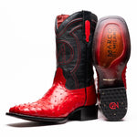 Marco Di Milano Alabama Red Leather Loafers