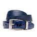 Marco Di Milano Alessio Belt Navy Leather Loafer