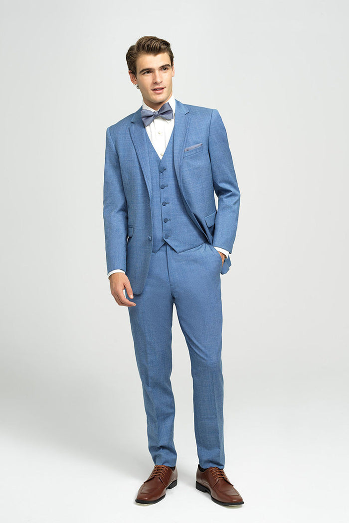 "Brunswick" Cornflower Suit Jacket (Separates)