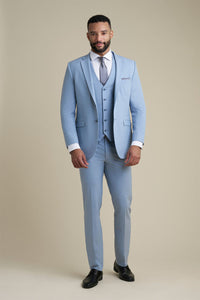 "Savoy" Light Blue Suit Jacket (Separates)