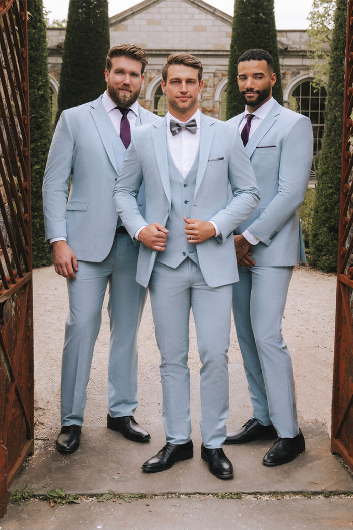 "Savoy" Light Blue Suit Jacket (Separates)
