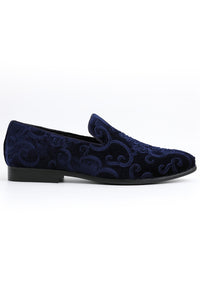 "Bryant" Navy Tuxedo Shoes
