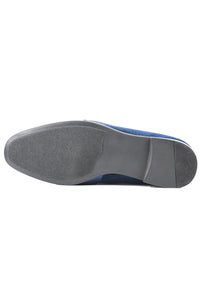 "Knight" Navy Tuxedo Shoes